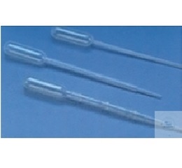 Pasteur pipettes, 3.0 ml macro graduated, disposable, 