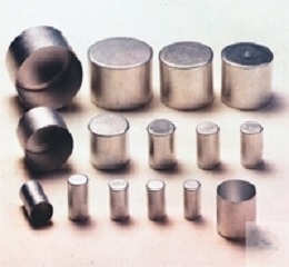 Standard Alu-caps, 32x30mm, aluminium  Pack = 100 pcs