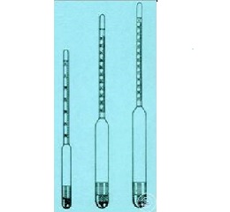 SUGAR SACCHARIMETER ACC. TO BRIX,   DIVISION IN 0,1 BRIX, WITH THERMOMETER,   LENGTH 300 MM, RANGE 0