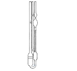 VISCOMETERS ASTM D445 AND D446,  ISO 3104, 3105. L. APPROX 283,  FOR USE WITH TRANSPARENT LIQUIDS  N