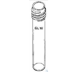 TUBES THREADED, WITH  RESTRICTION, GL 25, ISO  SCREW-T