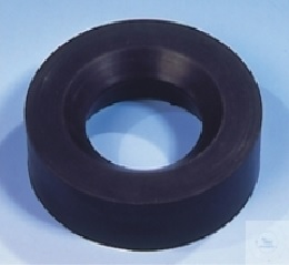 RUBBER RINGS FOR FILTER FUNNELS,  WITH RIM FOR IMPROVE