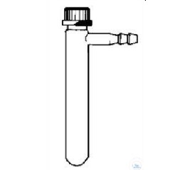 SUCTION TUBE WITH SIDE HOSE CONN.  LENGTH 100 MM, GL 1