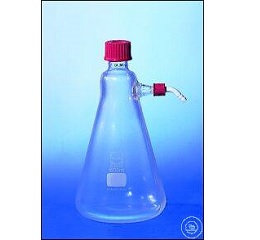 FILTER FLASK, 100 ML,  WITH SCREW THREAD, GL 32/10,  S