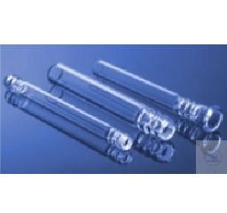 CONNECTION TUBES,STRAIGHT,WITH SERRATED ENDS,   DURAN-GLASS  D: 11 MM; LENGTH: 115 MM; WALL THICKNES