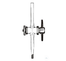 BURETTE STOPCOCKS, STRAIGHT,  ACC. TO DIN 12541  ST 12