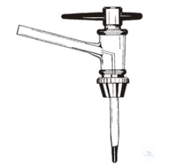 STOPCOCKS FOR BURETTES,  LATERAL, ST-PTFE-PLUG,  ACC. 
