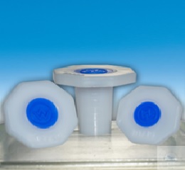POLYETHYLENE STOPPERS WITH  OCTAGONAL PLATE, ST 60/46,
