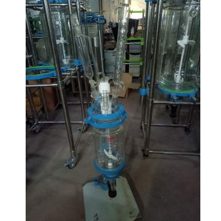 予华小型玻璃反应釜YSF-5L实验室设备，质保一年