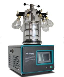 FD-1D-50+实验室真空冷冻干燥机（台式 -55℃）挂瓶压塞