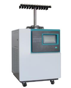 FD-1E-80+实验室真空冷冻干燥机（立式 -85℃）T型多歧管