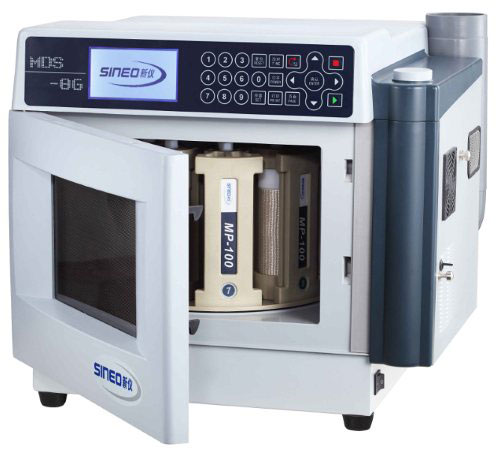MDS-8G型8罐多通量微波消解萃取系统