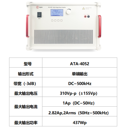 ATA-4052功率放大器指标参数