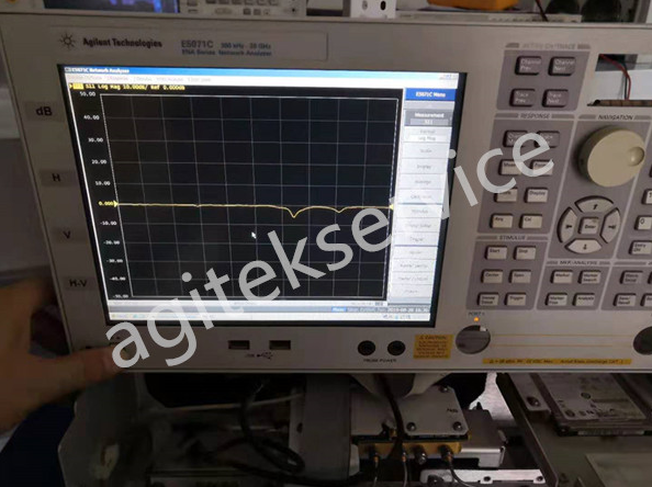 四川某研究所是德科技网络分析仪E5071C维修案例分享-Agitek