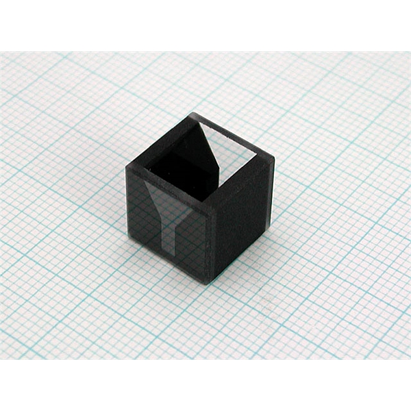 10mm光程超微量石英比色皿两侧黑色SUPER-MICRO CELL,BLACK，用于UV-2450／UV-