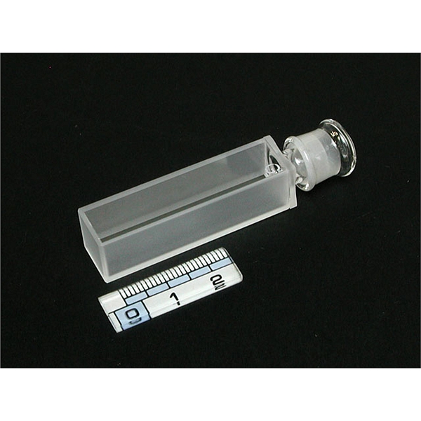 10mm光程玻璃比色皿带密封塞CELL(G), WITH SEALED PLUG，用于UV-2450／UV-