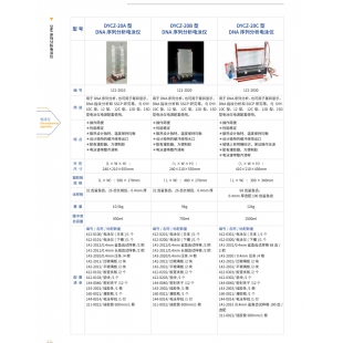 北京修睦DYCZ-20A型DNA序列分析电泳仪