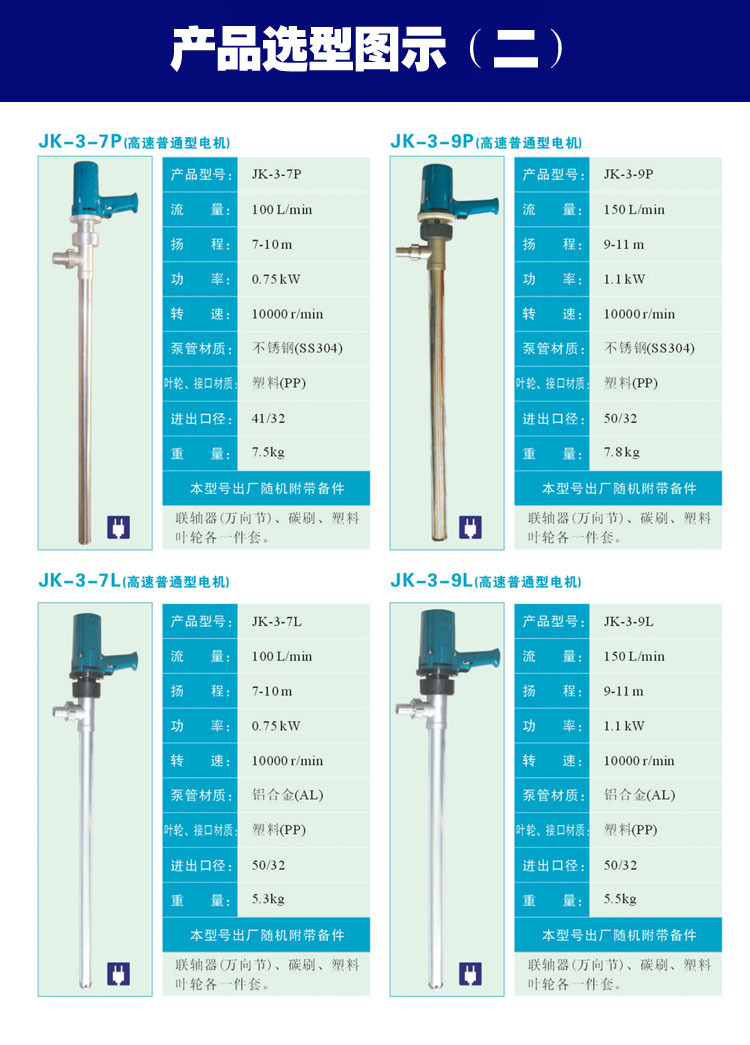 电动油桶泵内容介绍