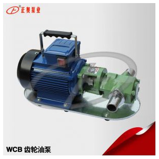 上海正奥WCB型手提式齿轮油泵 铸铁油泵