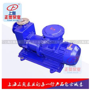 上海正奥ZCQ型自吸式磁力泵 不锈钢磁力自吸泵 化工无泄漏自吸泵
