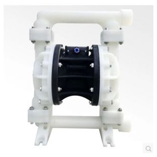 正奥泵业QBY5S-20F型全塑料气动隔膜泵化工腐蚀性液体气动泵