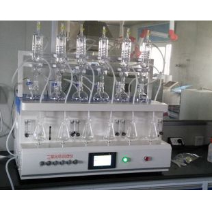 JT108-3RW型六联中药二氧化硫测定仪