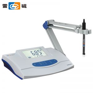 上海雷磁PHS-2F型大屏幕pH计液晶显示台式酸度计手动温度补偿