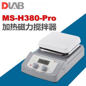 DLAB/大龙MS-H380-Pro数控6寸方盘加热型磁力搅拌器磁力搅拌机