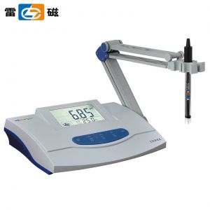 上海雷磁PHS-3C型台式数显精密酸度计LCD显示PH计手动温度补偿