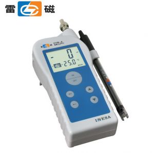 上海雷磁PHB-4型便携式pH计背光液晶屏数显酸度计手动温度补偿