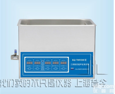 昆山舒美台式数控三频超声波清洗器（700W）