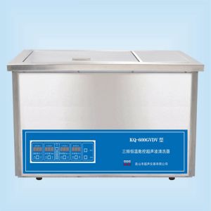 台式三频恒温数控超声波清洗机KQ-600/700GVDV型超声波清洗机