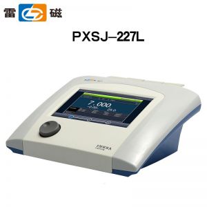 上海雷磁PXSJ-227L型氟离子浓度计7寸彩色触摸屏氯离子浓度测定仪