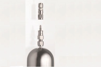 Siltek 快速连接器固定件，1/4 Fittings Quick Connect Stem Fitting Sulfinert Treated, for the Miniature Air Sampling Canister