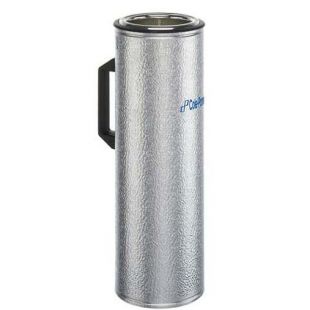 Cole-Parmer Aluminum-Glass Dewar Flask with Handle