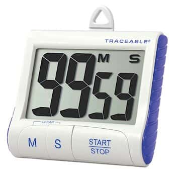 Traceable Extra-Large Digit Digital Timer with Calibra
