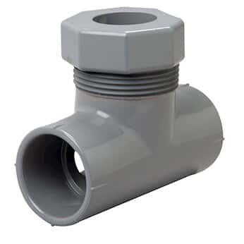 Cole-Parmer Flow Cell, CPVC tee fitting, 1-1/2