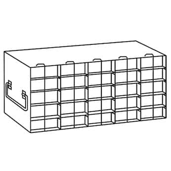 Argos Technologies PolarSafe? Upright Freezer Rack for Microtube Boxes with 1 1/2