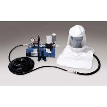 Allegro 9220-01 One Man Tyvek Hood Supplied Air System with 50 foot Hose