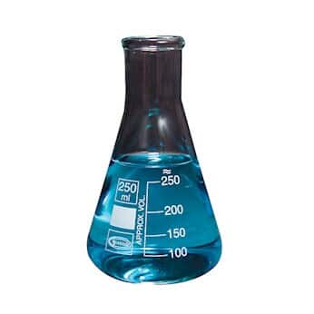 Borosil FG4980-100 Erlenmeyer Flask, glass, 100 mL, 12