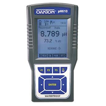 Oakton pH 600 Waterproof Meter with pH Probe with NIST-Traceable Calibration