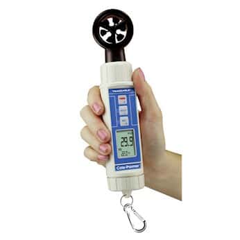 Digi-Sense Traceable® Vane Thermoanemometer with Air Velocity, Temperature, and Calibration