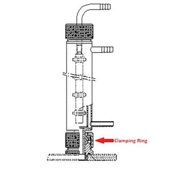 BioBundle Clamping Ring for pH nipple on Fermentation Systems - 1/pk