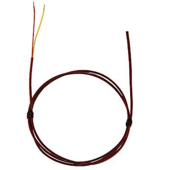 Digi-Sense Type K Hermetically Sealed Tip Insulated Thermocouple, 10ft L, 24 Awg