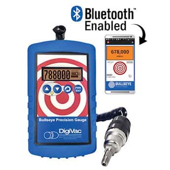 Digi-Vac BPG Digital Vacuum Gauge with Bluetooth, .0006 mbar to 1066 Torr