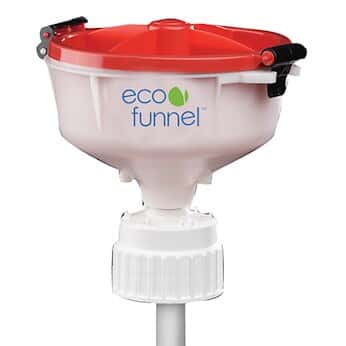 ECO Funnel Solvent Safety Funnel with 83B Nalgene® Cap Adapter; 8