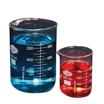 Borosil BG1000-100 United Scientific Beaker, glass, lo