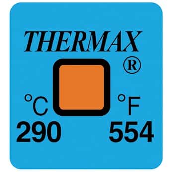 Digi-Sense Irreversible 1 Point Temperature Label, 290°C/554°F; 50/Pk