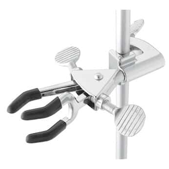 Cole-Parmer Medium 3 Prong Fixed Position Clamp Stainless Steel