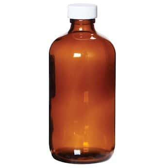 Cole-Parmer Glass, 22mm Amber BR, 250mg AmCh, 4oz, 125